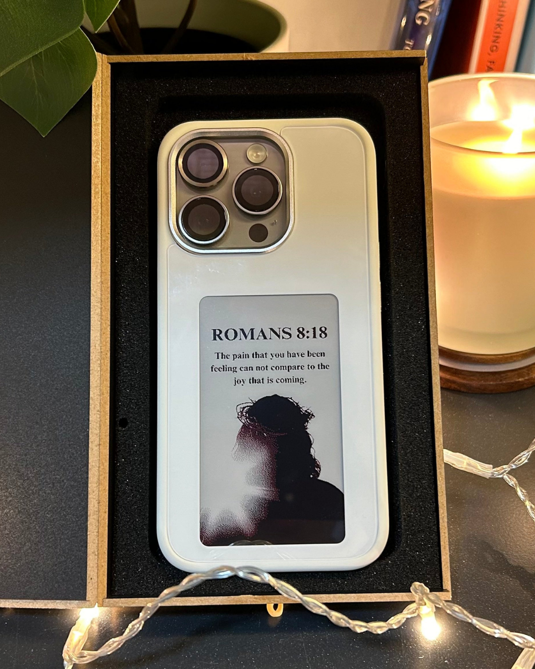 The E-Ink Holy Phone Case