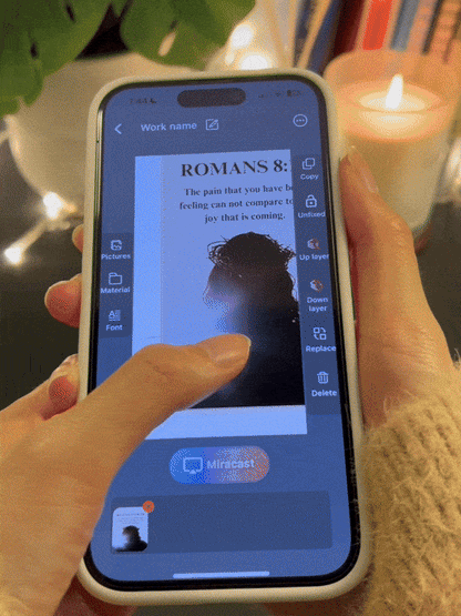 The E-Ink Holy Phone Case